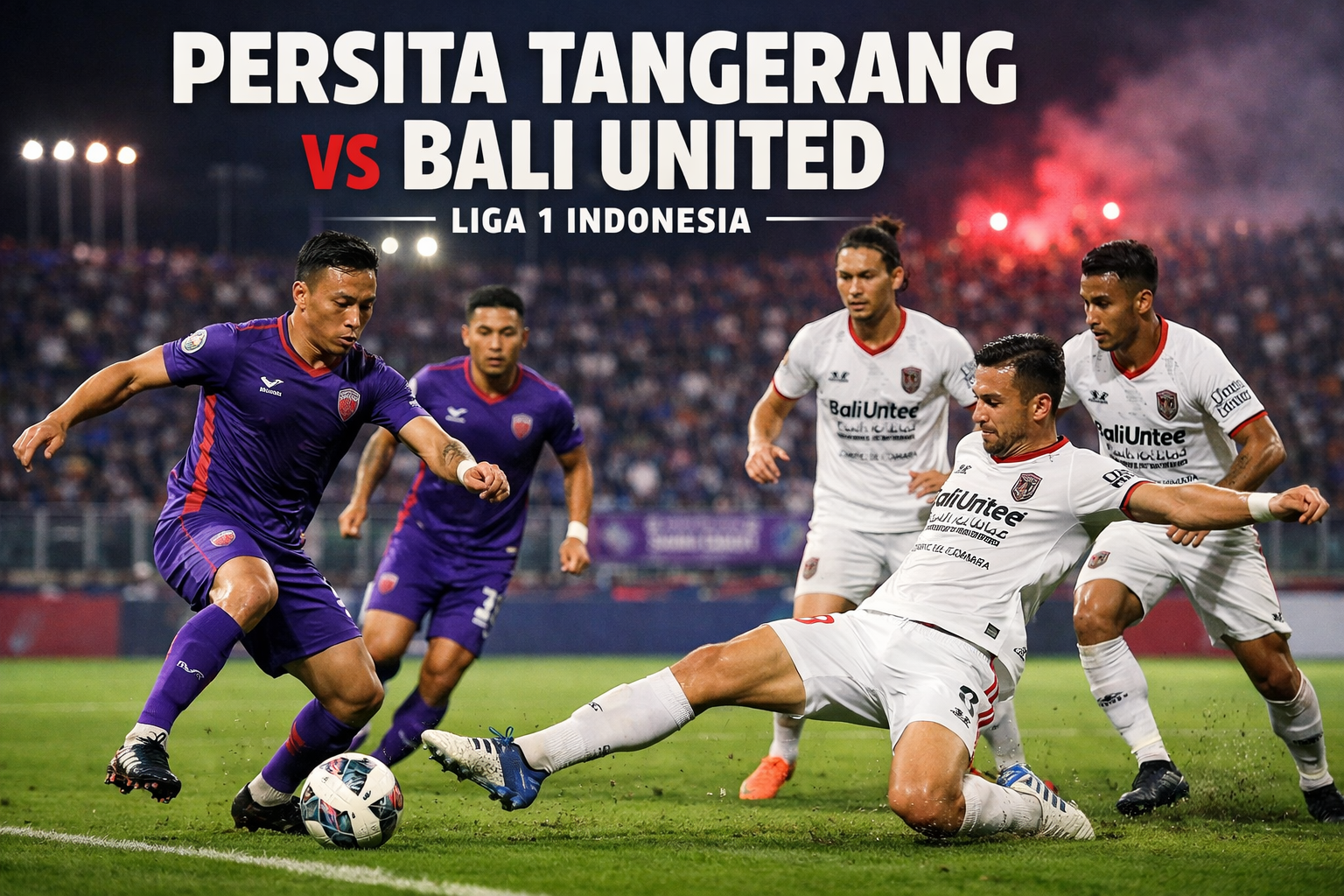 Persita Tangerang vs Bali United Liga 1 Sore Ini Pukul 15.30 WIB - Analisa Kekuatan Tim di Score808