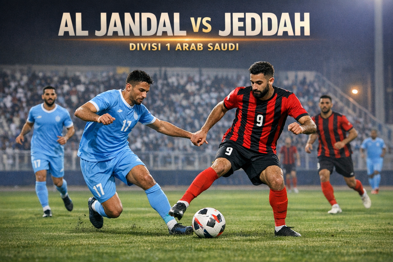 Score808 Hadirkan Pertandingan Al Jandal vs Jeddah Divisi 1 Arab Saudi Malam Ini Jam 20.15 WIB dengan Tayangan Live Tanpa Delay