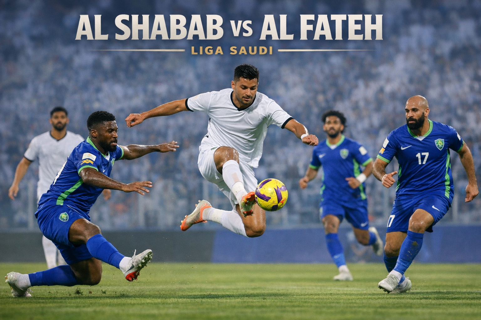 Score808 Menghadirkan Laga Al Shabab vs Al Fateh Liga Saudi Pukul 23.00 WIB dengan Pertarungan Intens
