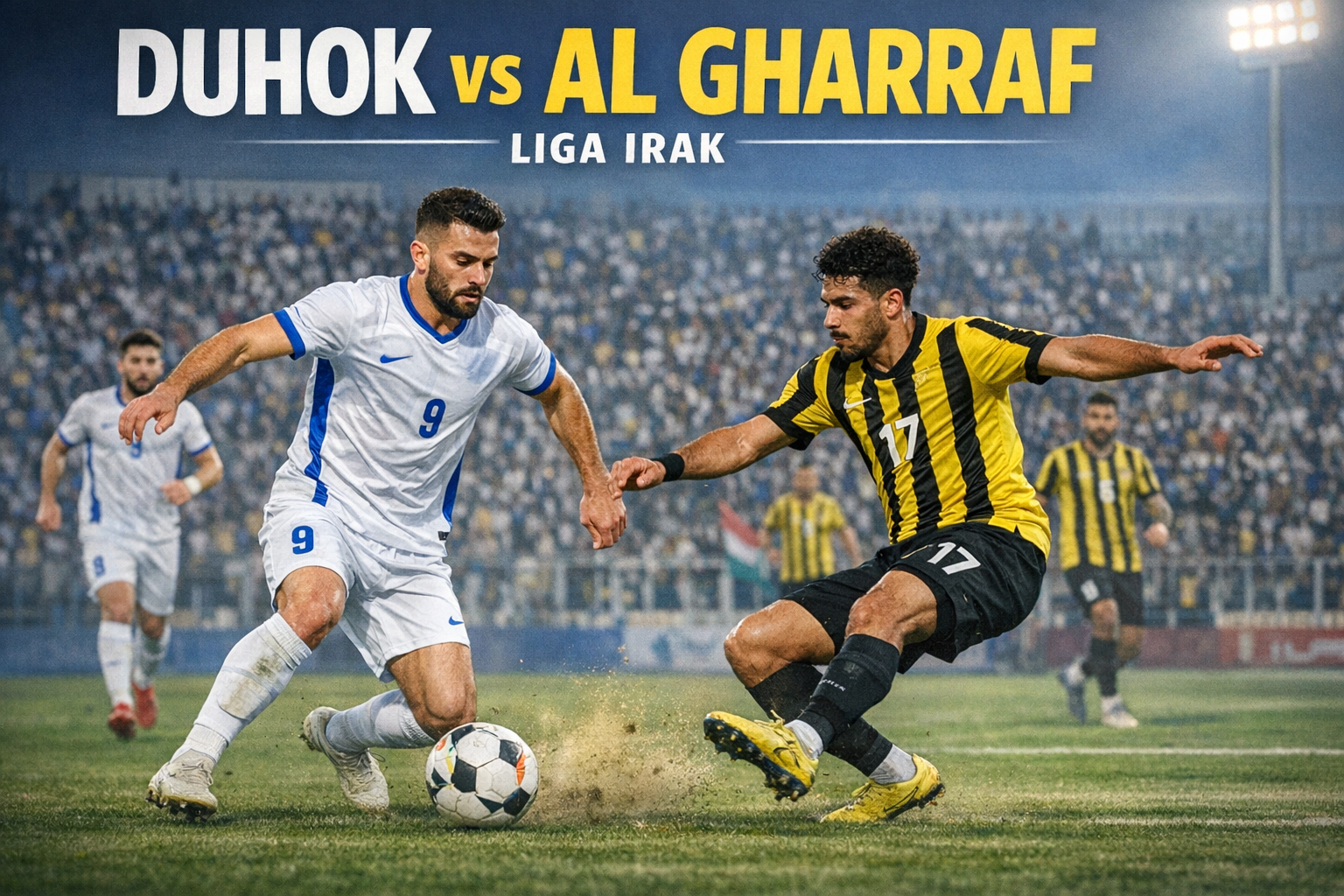 Score808 Prediksi Ketat Duhok vs Al Gharraf Liga Primer Irak Malam Ini Pukul 21.00 WIB - Menjelajahi Peluang Pertandingan Seru