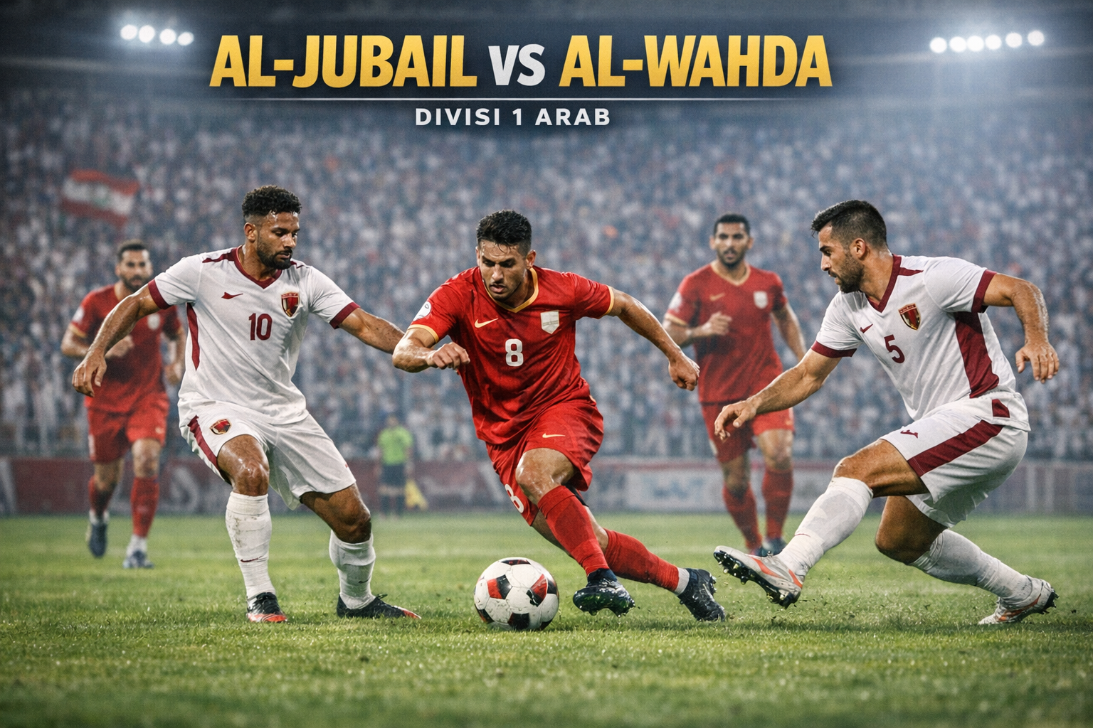 Score808 Tampilkan Fakta Menarik Jelang Al-Jubail vs Al-Wahda Divisi 1 Arab Malam Ini Pukul 22.45 WIB