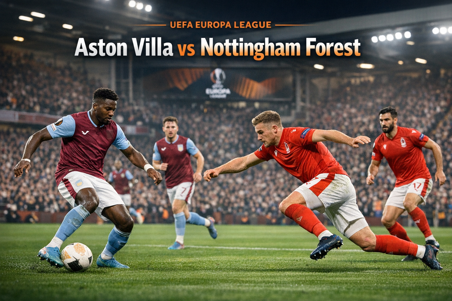 Aston Villa vs Nottingham Forest Pukul 02.00 WIB Liga Eropa UEFA Jadi Duel Bergengsi Versi Score808