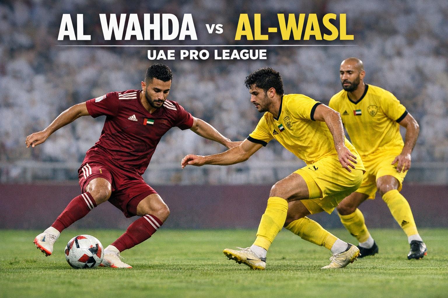 Duel Klasik Liga Pro UAE Al Wahda FC vs Al-Wasl Disorot Score808 Malam Ini dengan Strategi dan Persaingan Memikat