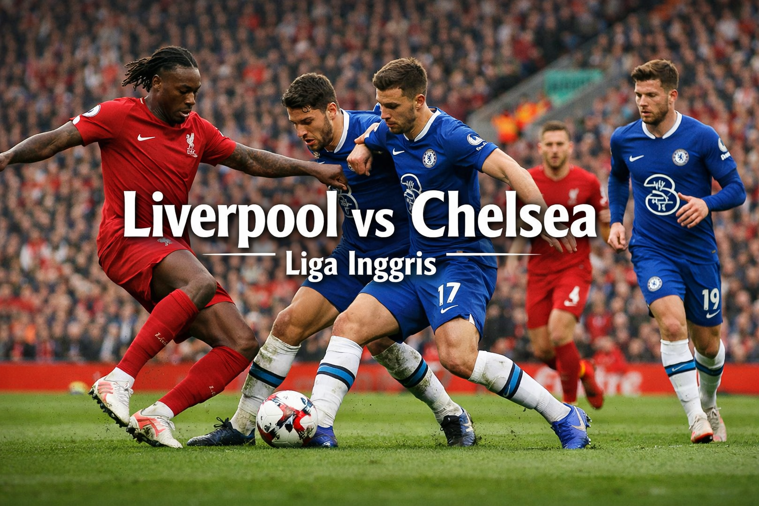 Liverpool vs Chelsea Hari Ini Jam 18.30 WIB di Score808 - Duel Penuh Gengsi Antar Tim Favorit Premier League