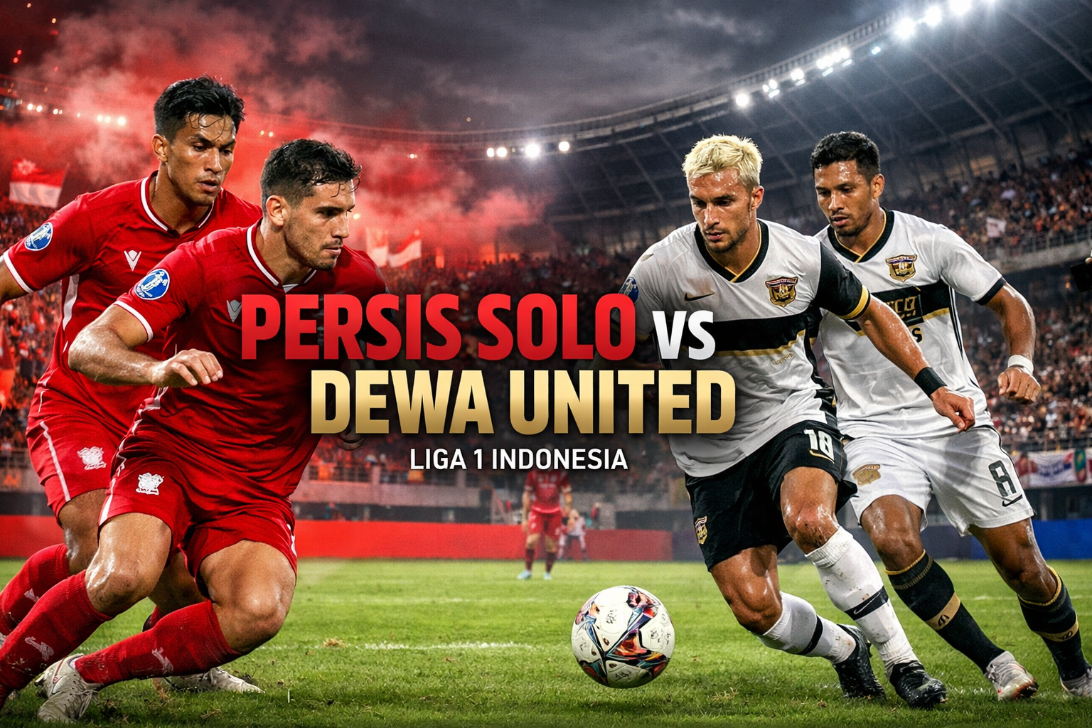 Persaingan Ketat Liga 1 Indonesia Memanas Saat Persis Solo Bertemu Dewa United - Score808 Kupas Kekuatan Kedua Tim