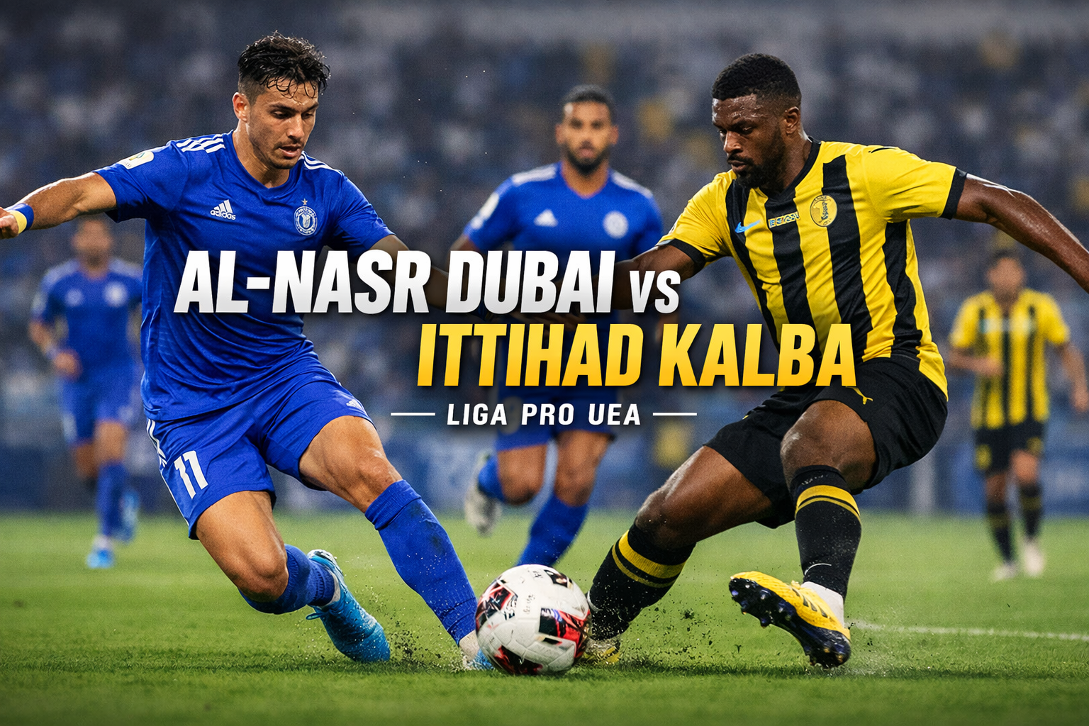 Pertandingan Sengit Al-Nasr Dubai vs Ittihad Kalba Diprediksi Pecah Malam Ini - Saksikan Informasinya di Score808