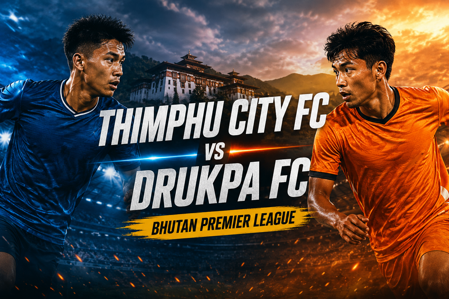 Score808 Sajikan Fakta Menarik Thimphu City FC vs Drukpa FC dalam Lanjutan Bhutan Premier League Malam Ini