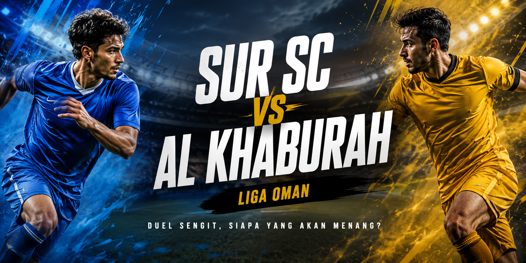 Score808 Soroti Tekanan Suporter yang Bisa Memengaruhi Jalannya Sur SC vs Al Khaburah di Liga Oman Malam Ini