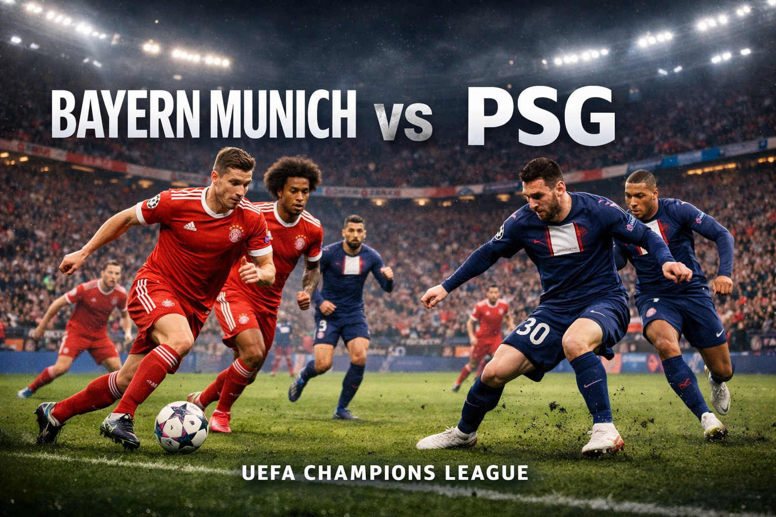 Streaming Bayern Munich vs PSG Liga Champions UEFA Dini Hari Ini Pukul 02.00 WIB Hanya Tersedia di Score808
