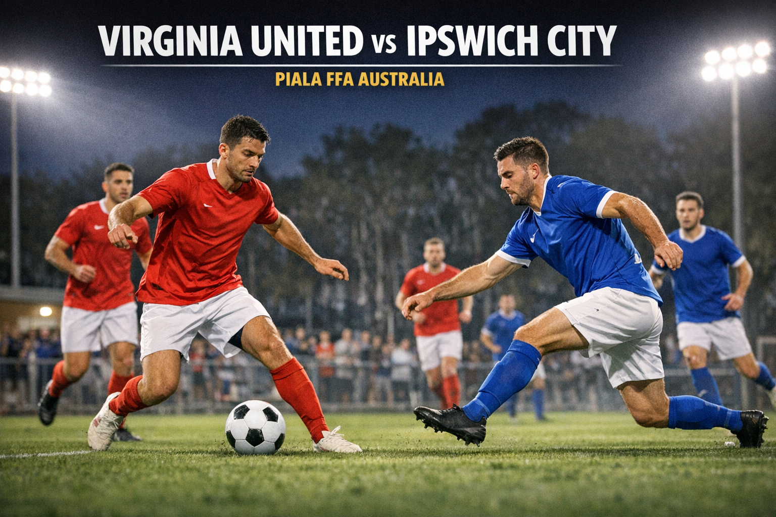 Virginia United vs Ipswich City Piala FFA Australia Sore Ini Pukul 16.30 WIB Jadi Laga Penentu yang Diulas Score808