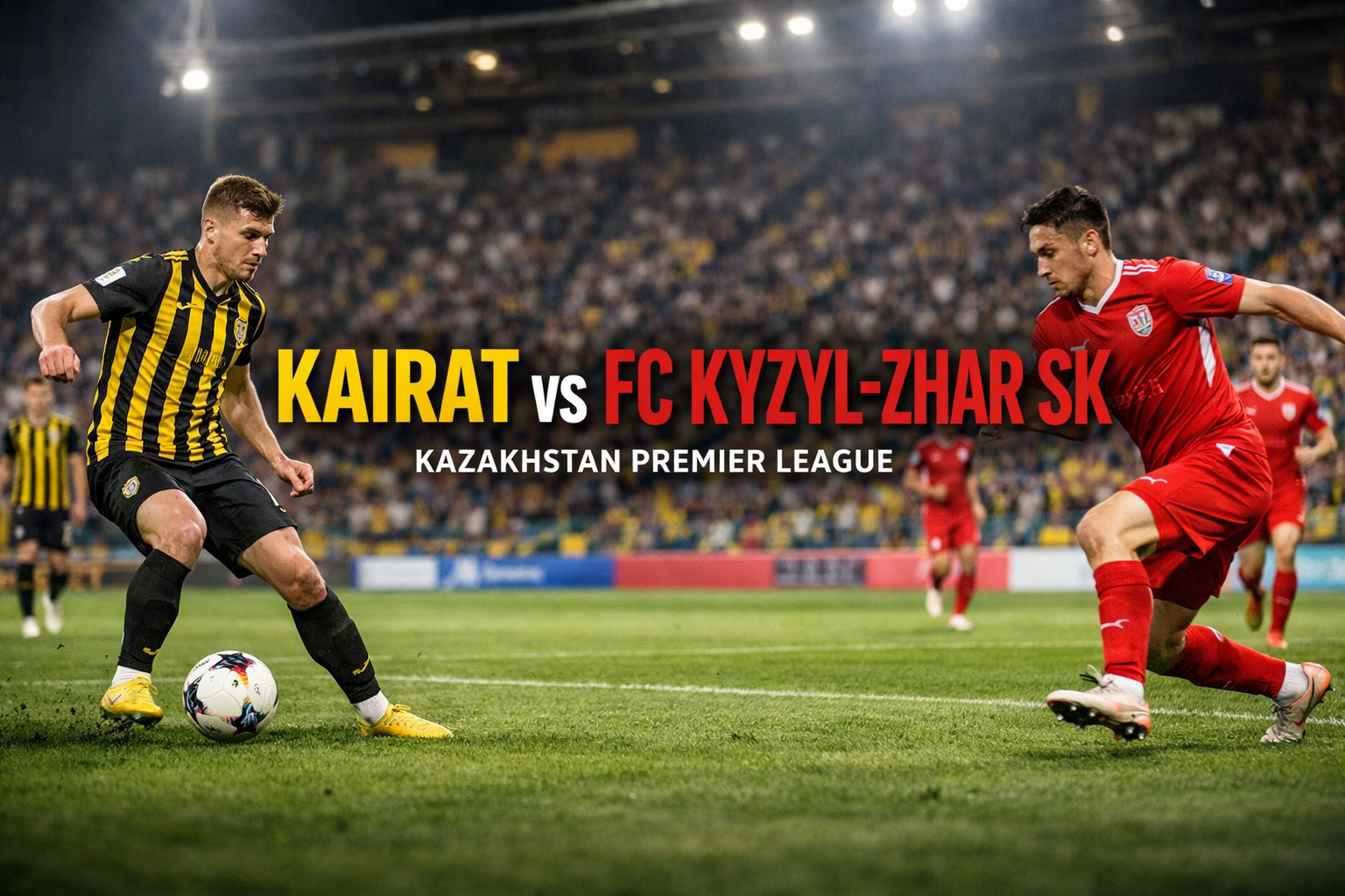 Ambisi Meraih Kemenangan Jadi Motivasi Besar FC Kairat dan FC Kyzyl-Zhar di Score808 Malam Ini
