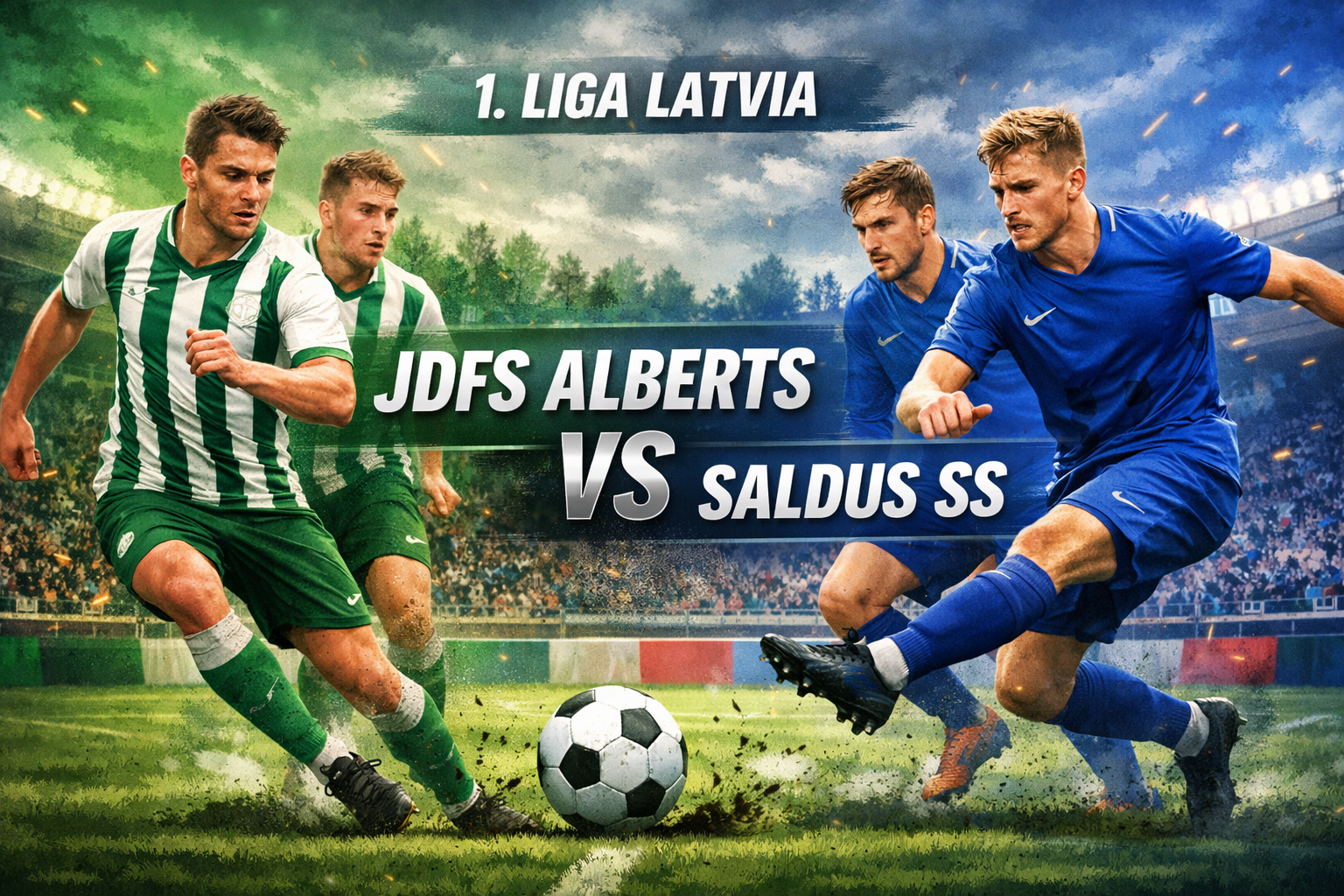 Dari Ritme Permainan hingga Peluang Hasil Akhir - JDFS Alberts vs Saldus SS 1. Liga Latvia Malam Ini Pukul 22.00 WIB dikupas Score808