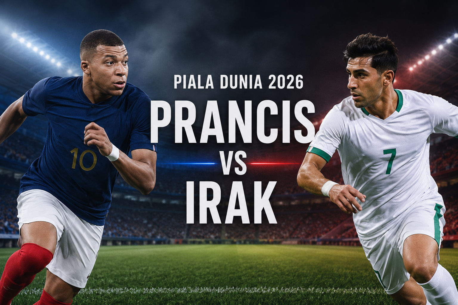 Nonton di Score808 – Prancis vs Irak Piala Dunia 2026 Subuh Ini Kick Off 04.00 WIB Pertandingan Krusial Grup I yang Bisa Mengubah Persaingan Klasemen Menuju Fase Gugur