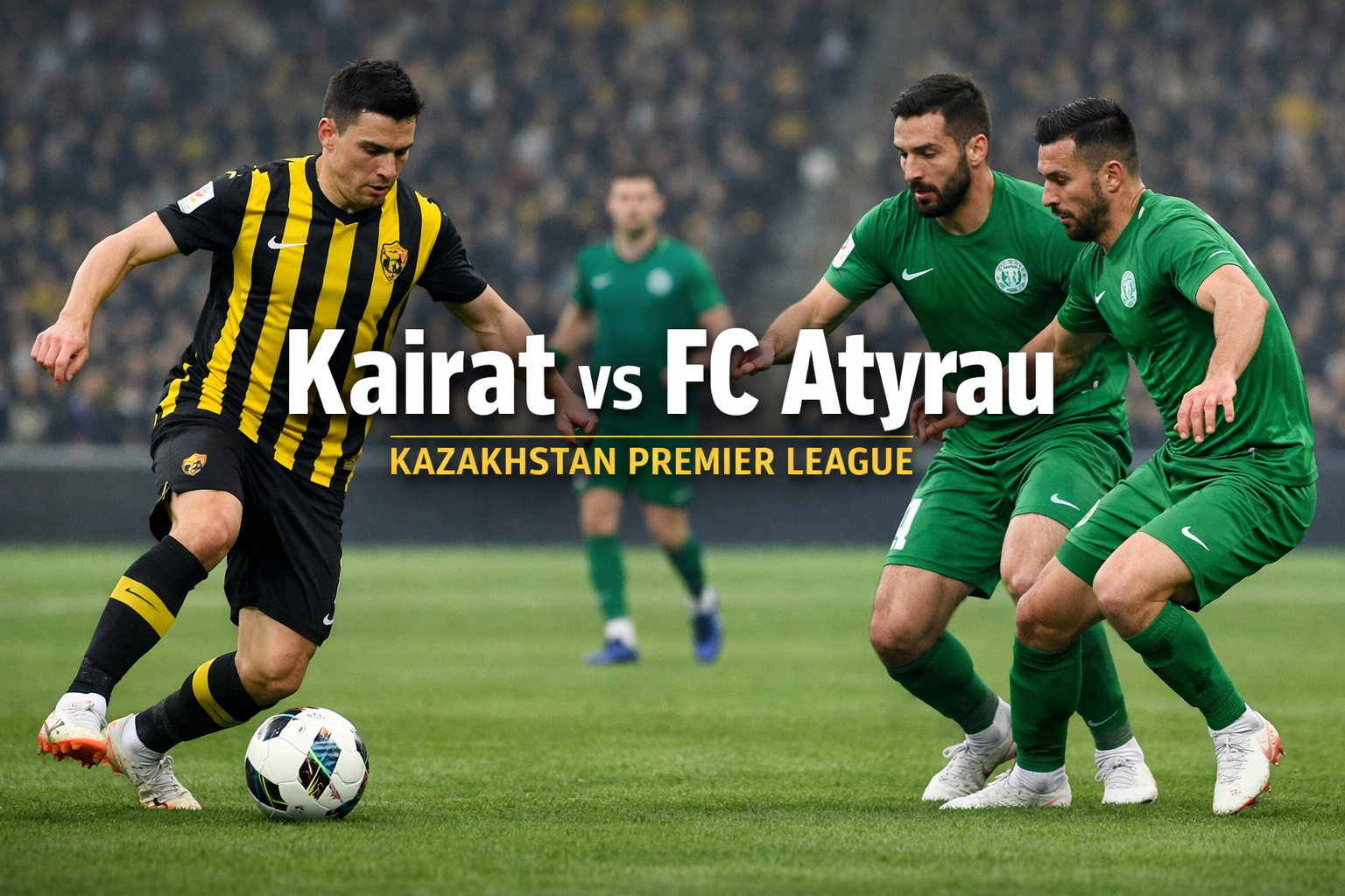 Score808 : Kairat vs FC Atyrau Kazakhstan Premier League Malam Ini Pukul 20.00 WIB Streaming Bola Malam Ini