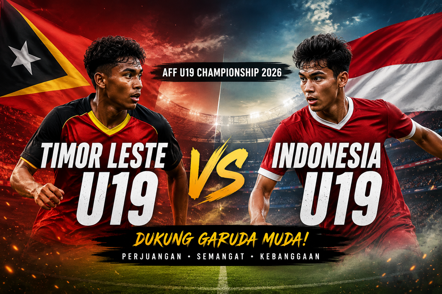 Score808 Kupas Kelebihan dan Kekurangan Timor Leste U19 serta Indonesia U19 Menjelang Kick-Off