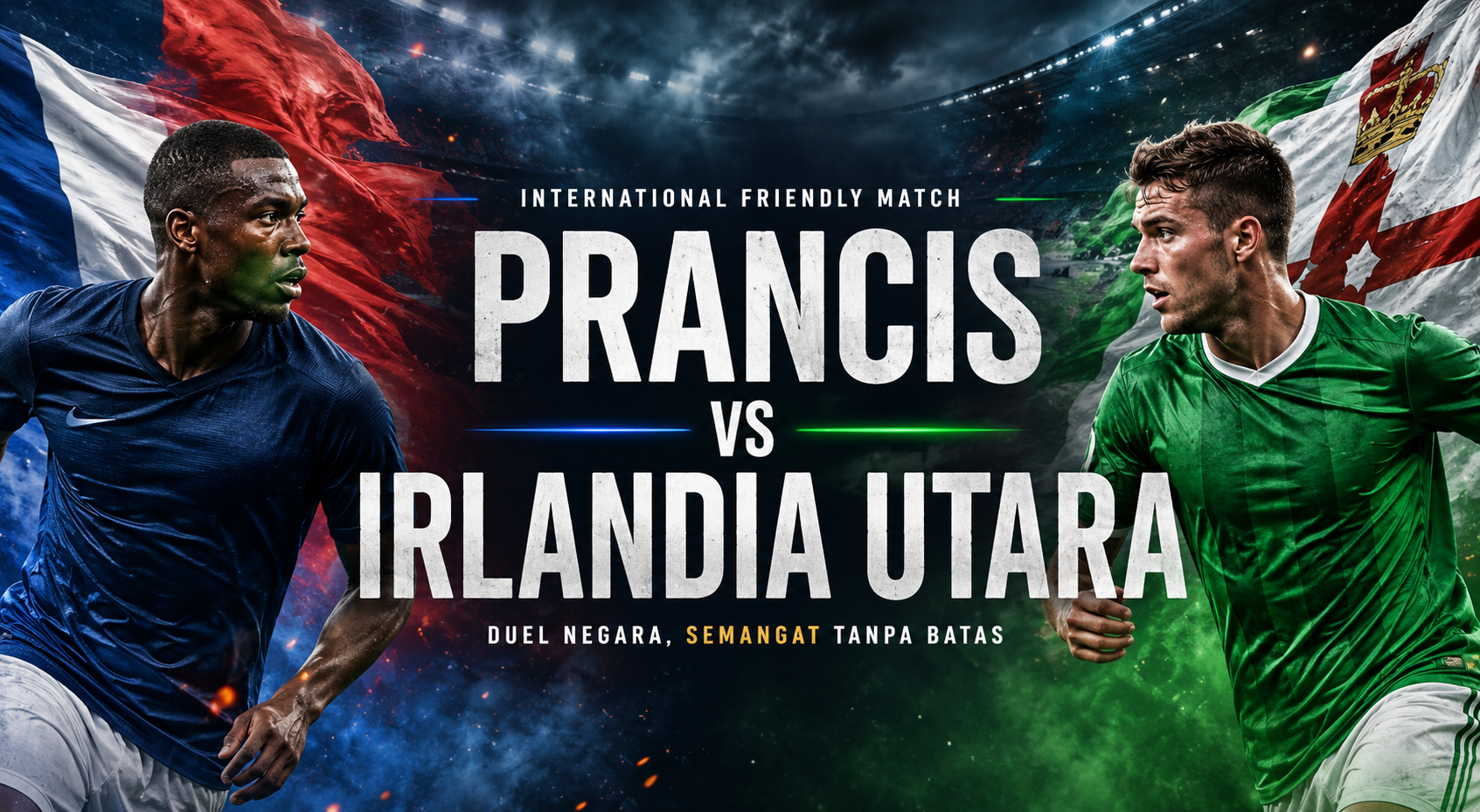 Score808 Mengangkat Prancis vs Irlandia Utara International Friendly Match Malam Ini Pukul 01.45 WIB
