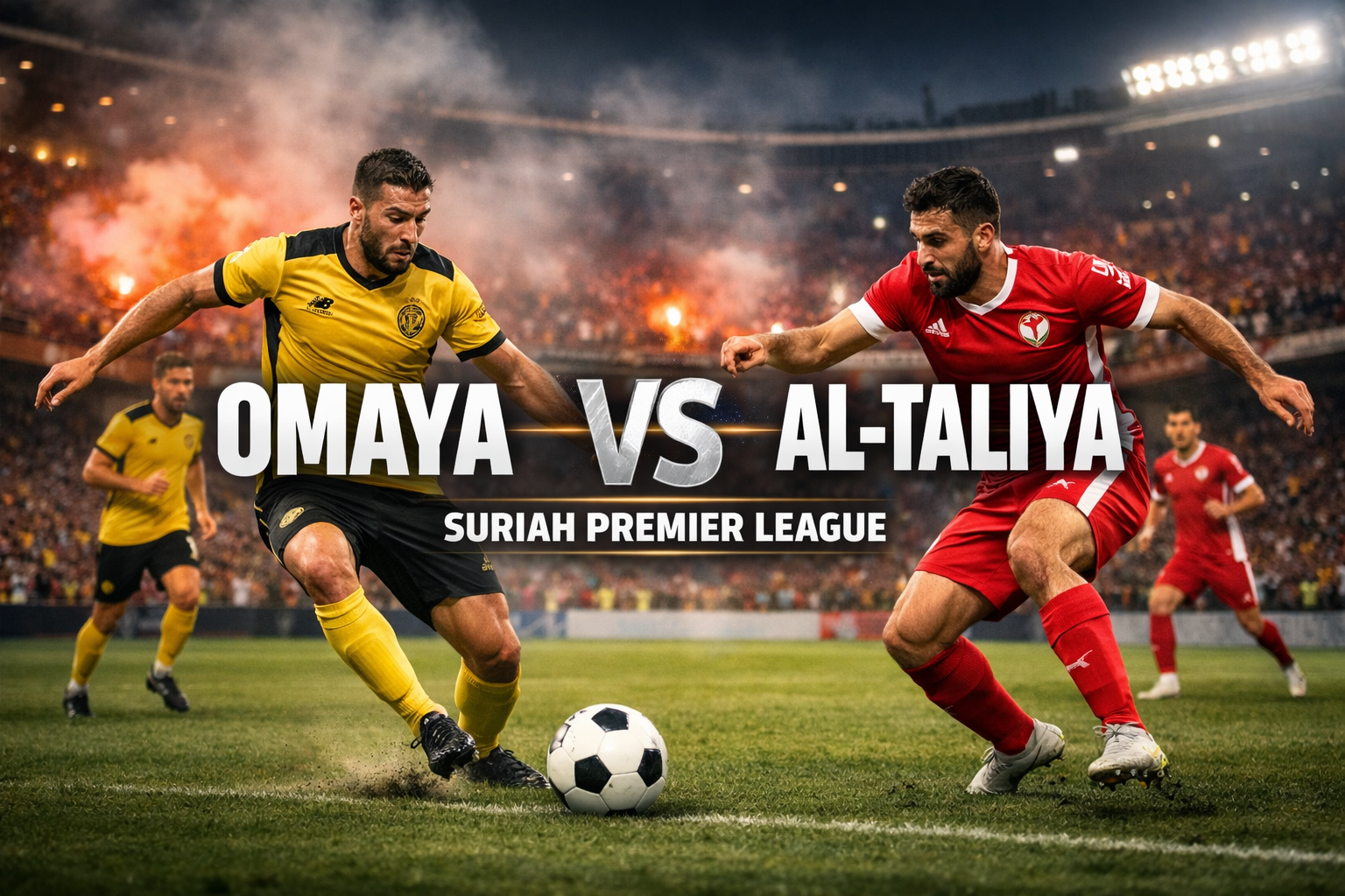 Score808 Mengulas Omaya vs Al-Taliya Malam Ini Pukul 21.00 WIB pada Ajang Suriah Premier League dengan Nuansa Kompetitif