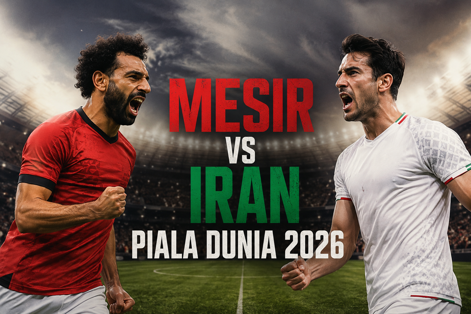Score808 Menjadi Sorotan Penggemar Saat Pertandingan Mesir vs Iran Piala Dunia 2026 Digelar Pagi Ini Tepat Pukul 10.00 WIB