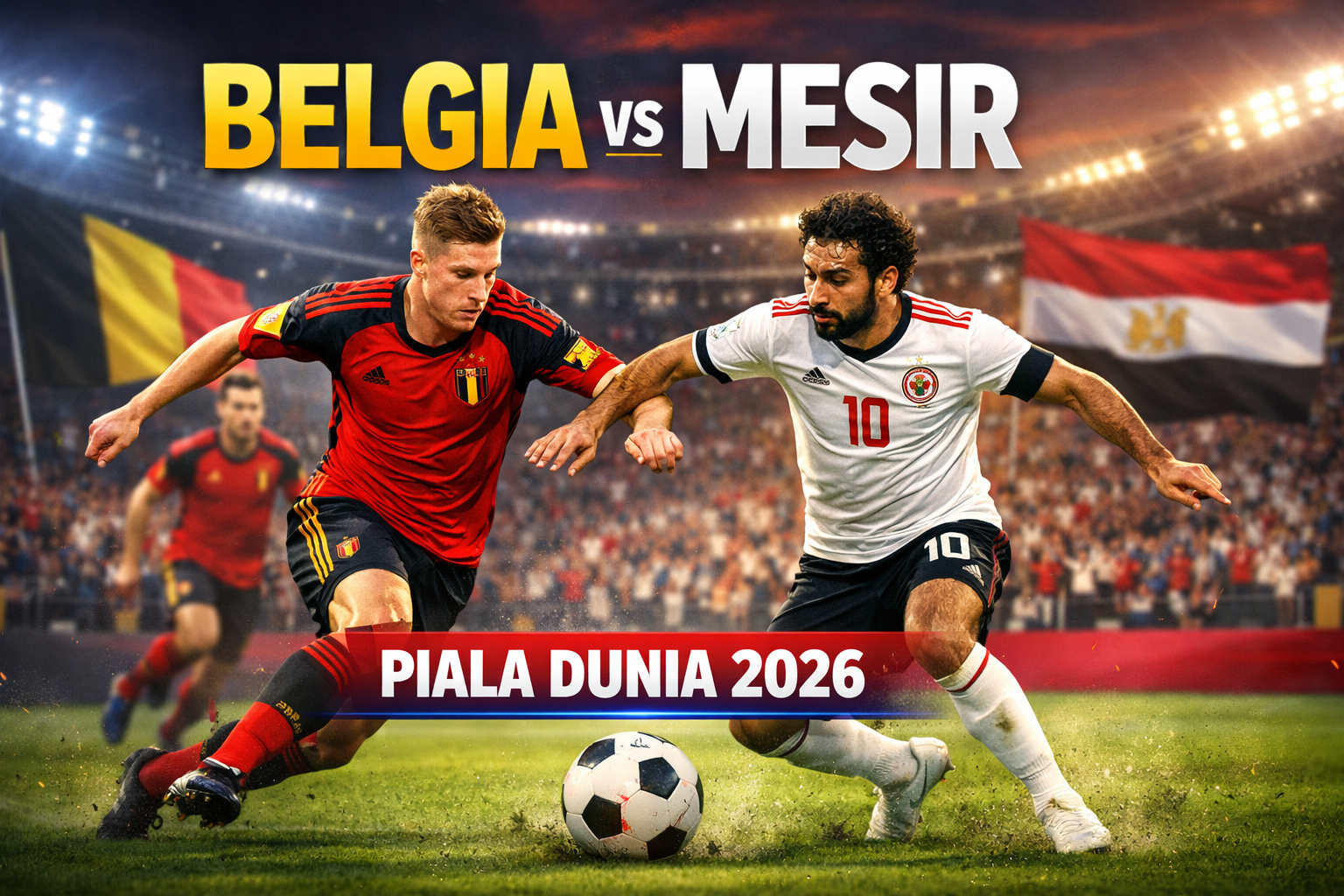 Score808 Temani Pecinta Sepak Bola Menyambut Belgia vs Mesir Piala Dunia 2026 Pukul 02.00 WIB