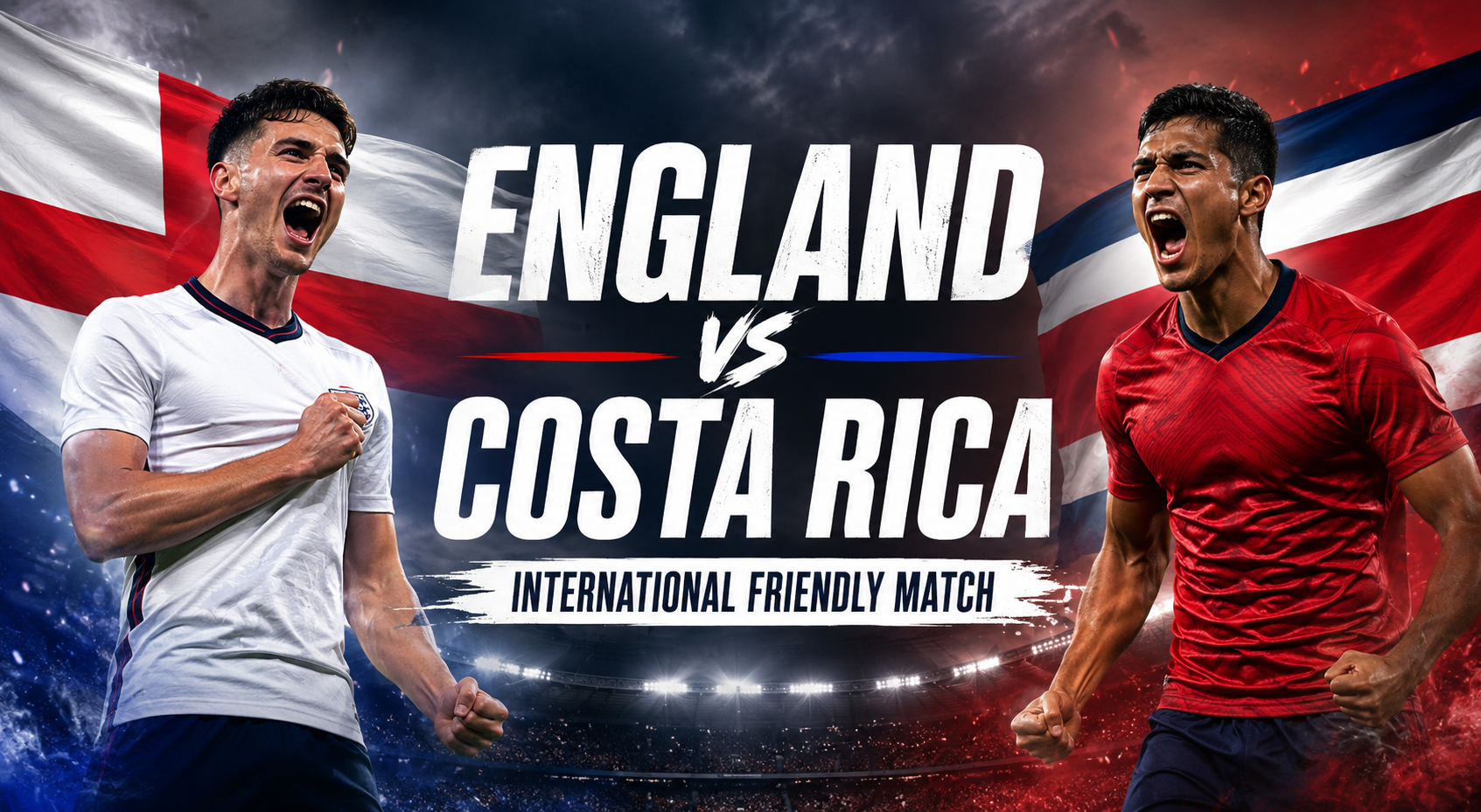 Streaming England vs Costa Rica International Friendly Match Dini Hari Ini Pukul 03.00 WIB Bersama Score808