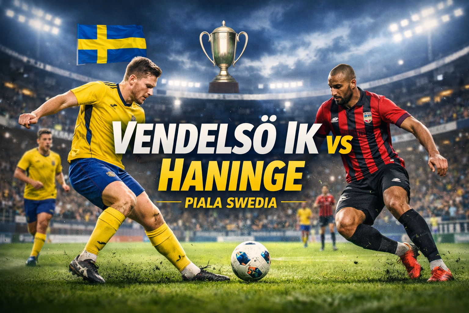 Vendelso IK vs Haninge Piala Swedia Pukul 00.00 WIB Menjadi Pilihan Menarik Penggemar Bola Dini Hari Ini di Score808