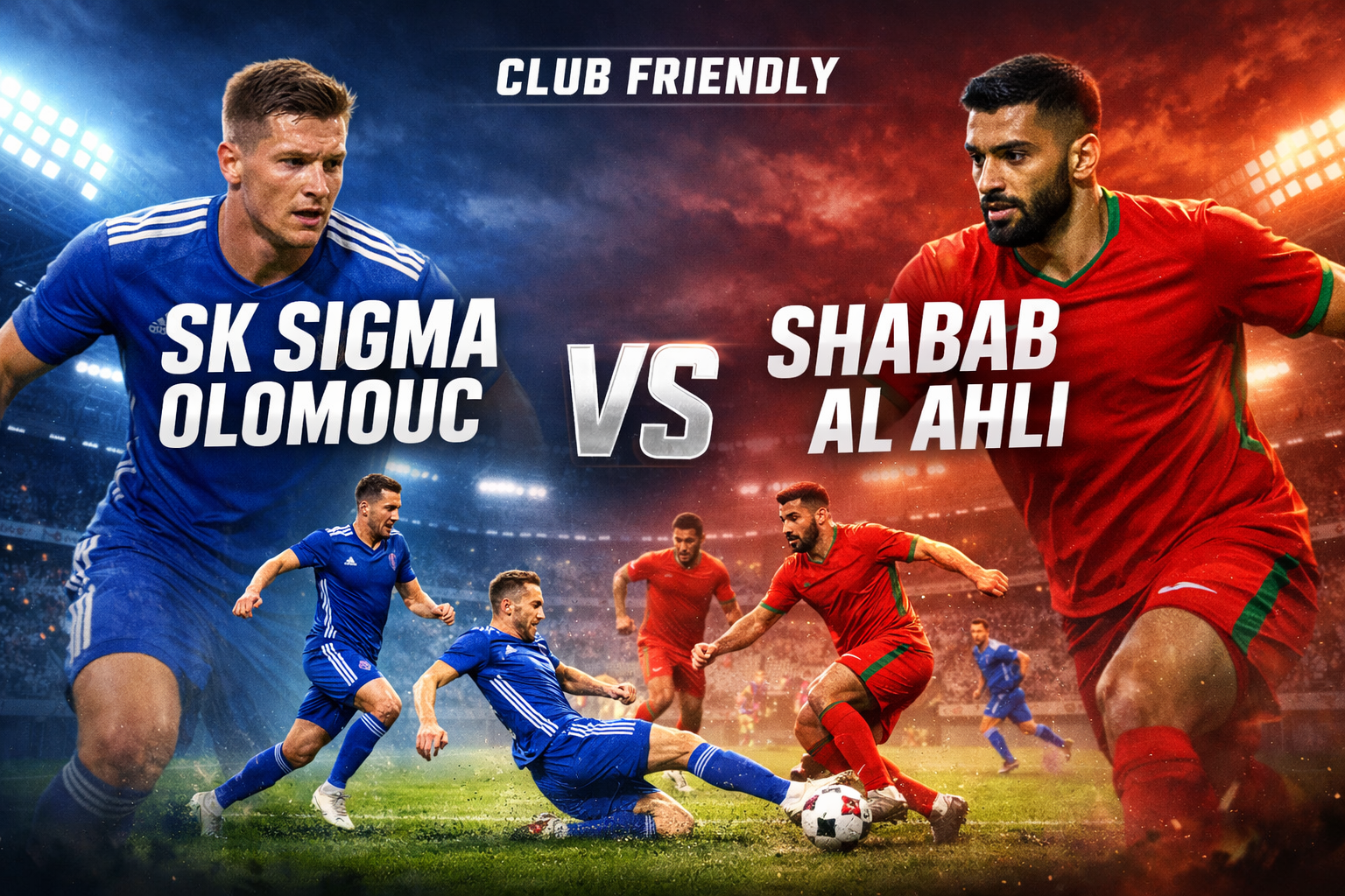 Streaming SK Sigma Olomouc vs Shabab Al Ahli Dubai Club Friendlies Malam Ini Pukul 23.00 WIB Siaran HD Lebih Nyaman Bersama Score808