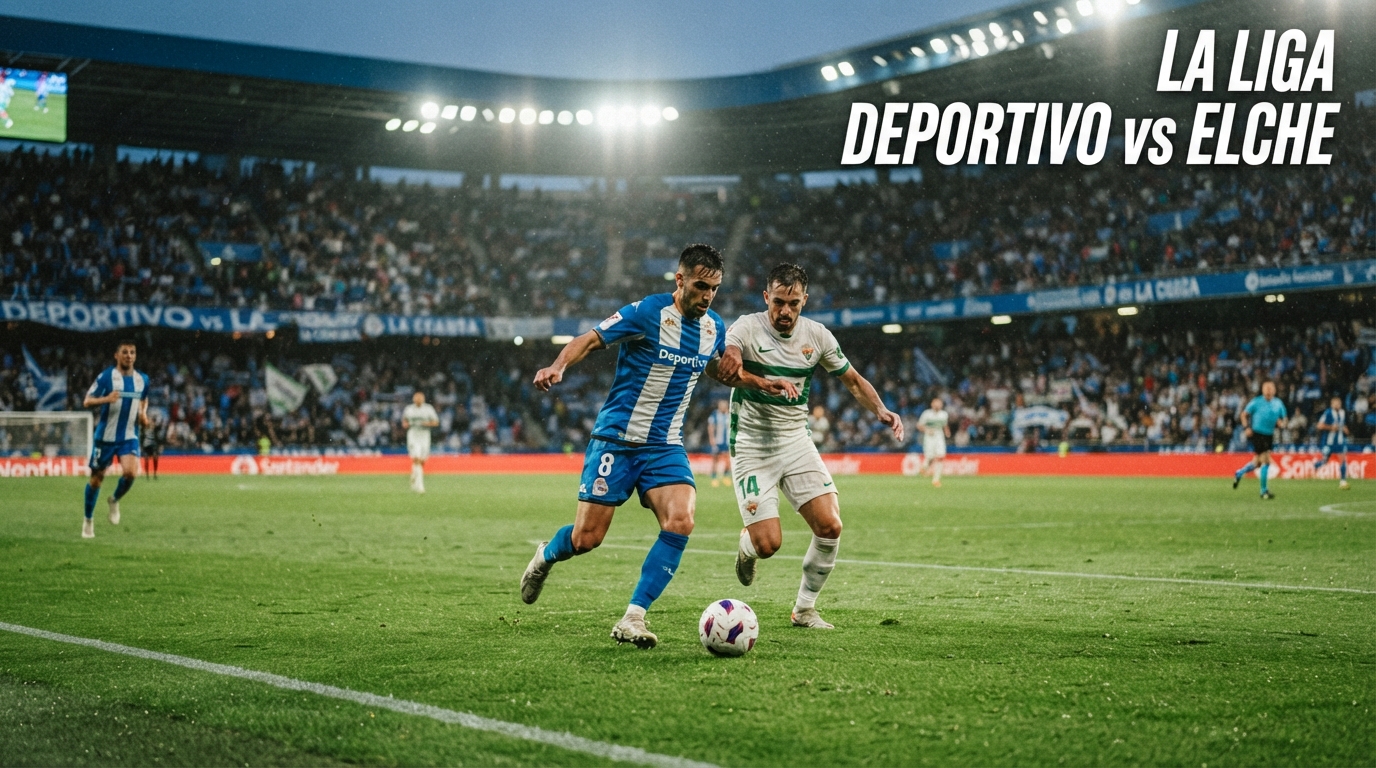 Deportivo A Coruna vs Elche La Liga Dini Hari Pukul 02.00 WIB – Score808 Bawa Informasi Lengkap tentang Pertandingan Perdana Musim 2026/2027