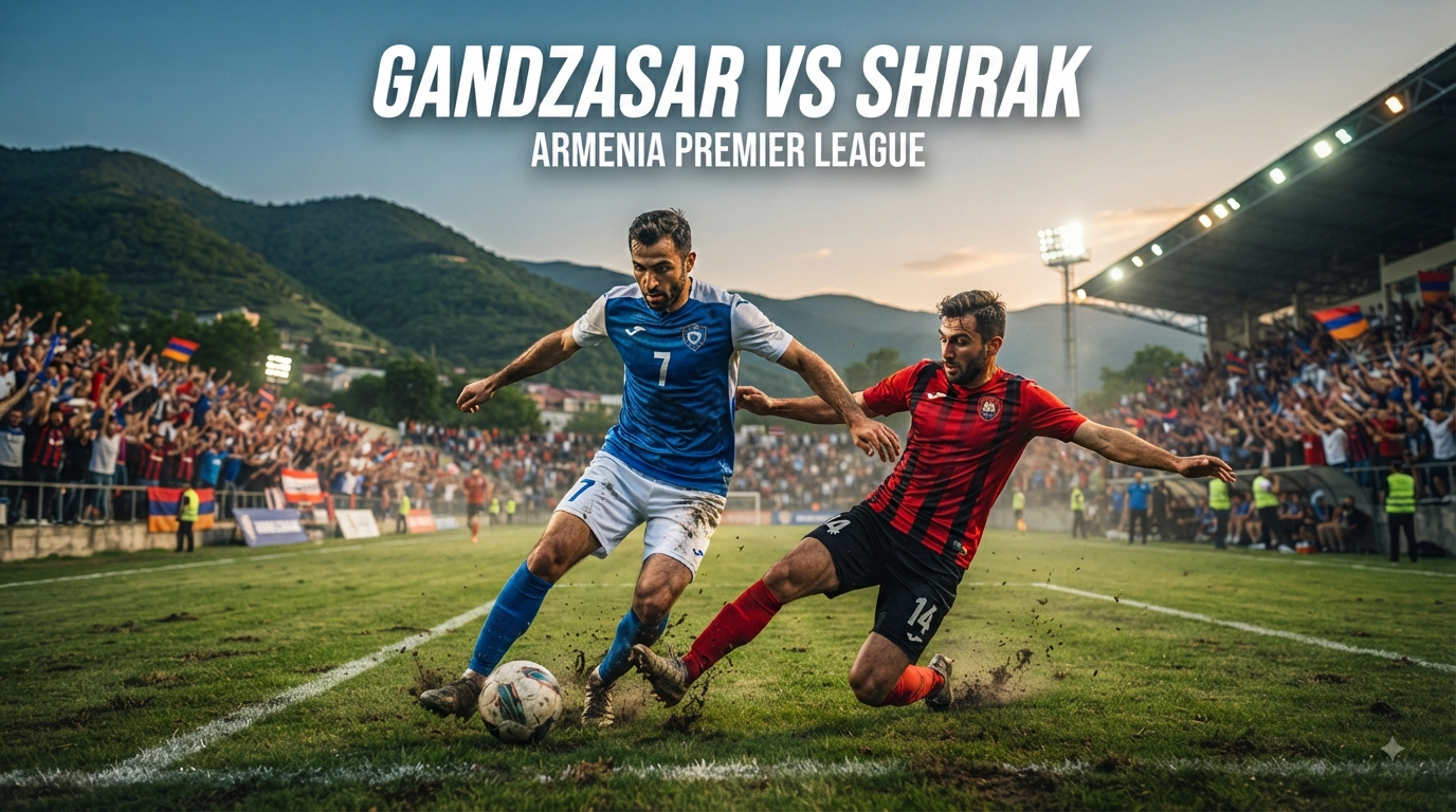Gandzasar vs Shirak Armenia Premier League Malam Ini Pukul 23.00 WIB - Score808 Hadirkan Informasi Streaming dan Pembahasan Duel Sepak Bola yang Menarik