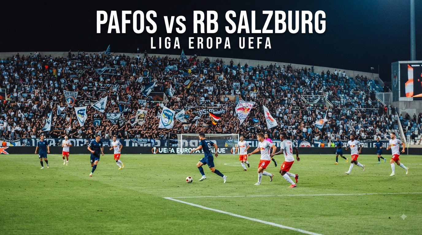 Pafos vs RB Salzburg Liga Eropa UEFA Dini Hari Ini Pukul 00.00 WIB Score808 Hadirkan Informasi Lengkap Seputar Duel Penting Kompetisi Eropa